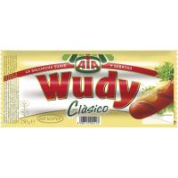 Salchichas de pollo y pavo WUDY, sobre 300 g
