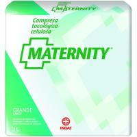 Compresa postparto de celulosa MATERNITY, paquete 25 unid.