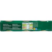 Piña en rodaja en su jugo EROSKI, pack 3x137 g