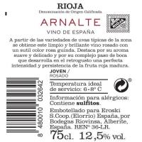 Vino Rosado Rioja ARNALTE, botella 75 cl