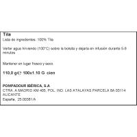 Tila PAMPODOUR, caja 100 sobres