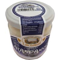 Yogur con arándanos LACTEBAL, tarro 200 g