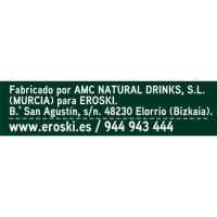 Zumo de piña-uva EROSKI, brik 1 litro