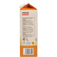 Zumo de naranja concentrado EROSKI basic, brik 1 litro