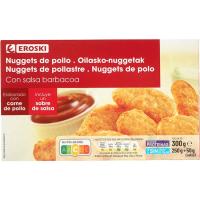 Nuggets con salsa EROSKI, caja 300 g