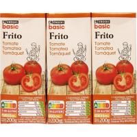 Tomate frito EROSKI BASIC, pack 3x200 g Tomate frito EROSKI BASIC, pack 3x200 g