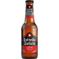 ESTRELLA GALICIA Especial garagardoa, botilatxo sorta 12x25 cl