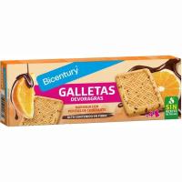 Galleta devoragrasas sabor naranja BICENTURY, caja 160 g Galleta devoragrasas sabor naranja BICENTURY, caja 160 g