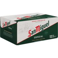 Cerveza SAN MIGUEL, pack lata 12x33 cl