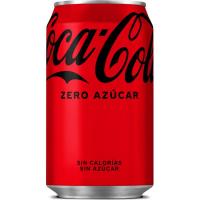 Refresco de cola COCA COLA Zero, lata 33 cl