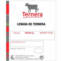 Lengua de ternera, al peso 1.1 kg