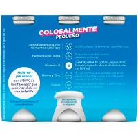 Actimel para beber sabor fresa 0% DANONE, pack 6x100 ml