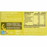 Anchoa en aceite de oliva EROSKI, lata 23 g