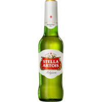 STELLA ARTOIS belgiar garagardoa, botila 33 cl