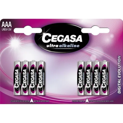 Pila evolution LR03 (AAA) CEGASA, pack 8 uds