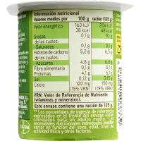 Bífidus 0% con piña EROSKI, pack 4x125 g