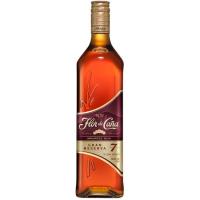 Ron 7 años FLOR de CAÑA, botella 70 cl