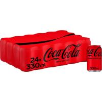 Refresco de cola COCA COLA Zero, pack 24x33 cl