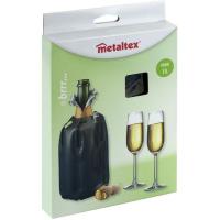 Enfriador de botellas con cordón METALTEX, 1 ud