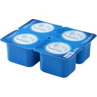 Yogur natural artesano GOENAGA, pack 4x125 g