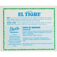 Gasificante sin azúcar EL TIGRE, caja 39 g