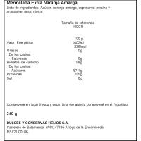 Mermelada de naranja HELIOS, frasco 340 g 