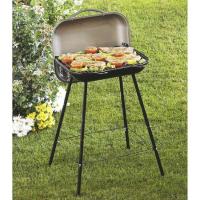 TRAVEL HOLIDAY ikatz barbakoa tolesgarria, altzairu lakatuzko upela, 48x36 cm, 1 ale