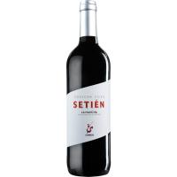 SETIEN La Mancha ardo beltz gaztea, botila 75 cl