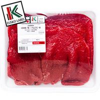 Filete de vaca 1A EUSKO LABEL, bandeja aprox. 400 g