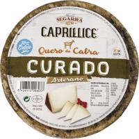 Queso de cabra curado CAPRILLICE, al corte, compra mínima 250 g