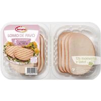 Lomo adobado de pavo SERRANO, bandeja 330 g Lomo adobado de pavo SERRANO, bandeja 330 g