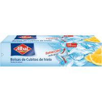 Bolsa para cubitos de hielo ALBAL, caja 10 uds