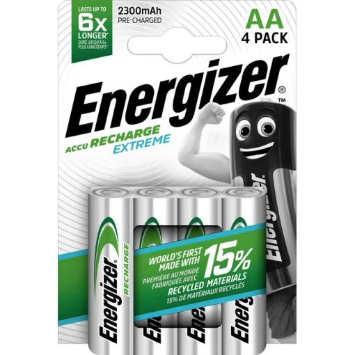 ENERGIZER HR6 pila birkargagarria (AA) 2300 mAh, sorta 4 ale