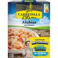 Alubias CARRETILLA, bandeja 300 g