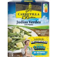 Judías verdes CARRETILLA, bandeja 240 g Judías verdes CARRETILLA, bandeja 240 g