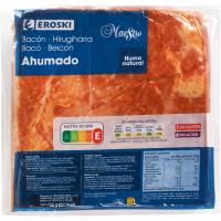 Bacón ahumado natural EROSKI Maestro, al corte, compra mínima 100 g