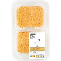 San jacobo de pollo EROSKI, 4 uds, bandeja 360 g