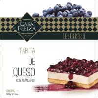 Tarta de queso con arándanos CASA ECEIZA, caja 500 g