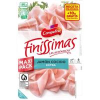 Jamón cocido CAMPOFRÍO FINÍSSIMAS, bandeja 170 g