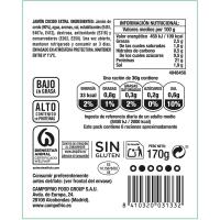 Jamón cocido CAMPOFRÍO FINÍSSIMAS, bandeja 170 g