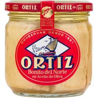 Bonito del Norte en aceite de oliva ORTIZ, frasco 270 g
