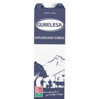 Leche entera GURELESA, brik 1 litro
