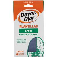 Plantilla para zapatillas DEVOR-OLOR, pack 1 par